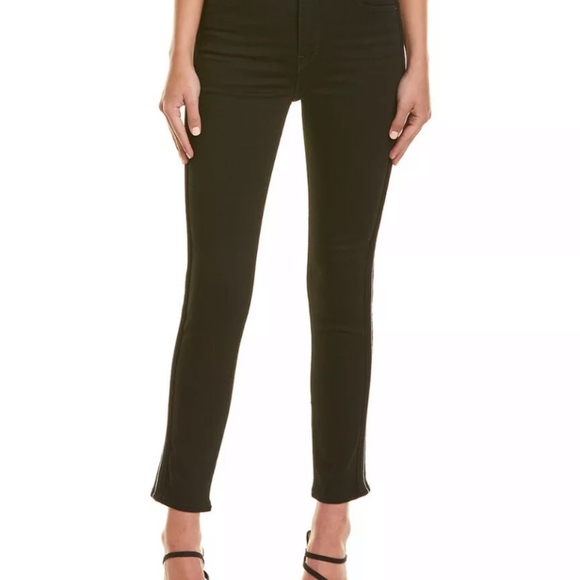 Hudson Jeans Denim - Hudson Jeans Holly Black High Rise Crop Skinny
